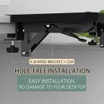 Ergonomic Desk Extension Tray with Wrist Support