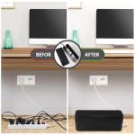 TuweChen Large Cable Organizer Box for Home Office