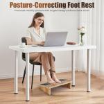 Ergonomic Under Desk Footrest for Comfort & Support