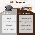 Ergonomic Under Desk Footrest for Comfort & Support