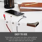 VELCRO Cable Clips for Desk and Office Organization