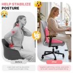 Memory Foam Ergonomic Chair Cushion with Lumbar Support