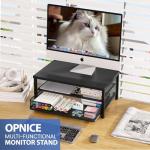 OPNICE Monitor Stand and Desk Organizer Set