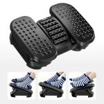 Ergonomic Under Desk Foot Rest with Massage Roller