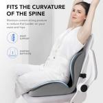 Comfortable 2-in-1 Memory Foam Seat Cushion