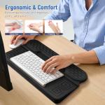 MOSISO 3-in-1 Ergonomic Wrist Rest & Keyboard Stand