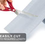 Gray Floor Cord Cover Set for Office Cables