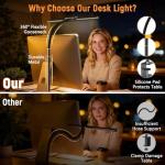Flexible LED Desk Lamp with Touch Control