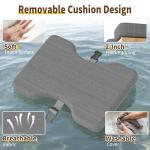 Adjustable Bamboo Footrest for Home Office