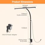 Flexible LED Desk Lamp with Touch Control