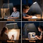 Flexible LED Desk Lamp with Touch Control