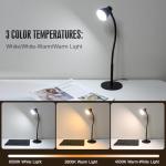 CeSunlight LED Desk Lamp with Flexible Neck