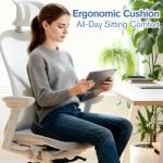 Mureon Large Memory Foam Seat Cushion - Navy