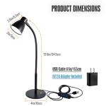 CeSunlight LED Desk Lamp with Flexible Neck