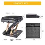 Ergonomic Adjustable Foot Rest for Office Comfort