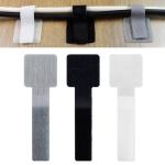 60 Pack Adhesive Cable Ties and Clips Set