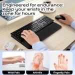 Ergonomic Keyboard Wrist Rest for Pain Relief