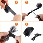 32FT Double-Sided Hook-and-Loop Cable Management Tape