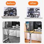 32FT Double-Sided Hook-and-Loop Cable Management Tape