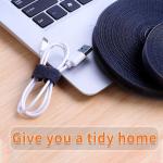 32FT Double-Sided Hook-and-Loop Cable Management Tape