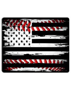 Cute Non-Slip Baseball American Flag Mouse Pad
