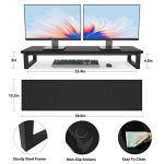 Dual Monitor Stand Riser for Home Office Setup