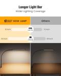 SuperDanny Flexible LED Desk Lamp with Touch Control