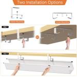 Under Desk Cable Management Tray - 48" Cord Organizer
