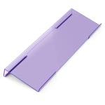 Ergonomic Acrylic Keyboard Stand in Clear Purple