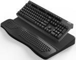 Ergonomic Keyboard Stand with Wrist Rest - Black