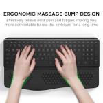 Ergonomic Keyboard Stand with Wrist Rest - Black