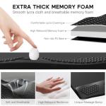 Ergonomic Keyboard Stand with Wrist Rest - Black