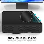 Ergonomic Keyboard Stand with Wrist Rest - Black