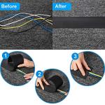 WILLBOND 24ft Cord Cover for Trip Hazard Protection