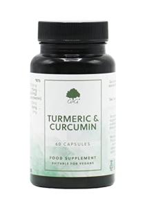 High Strength Turmeric & Curcumin Capsules with Black Pepper