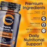 Organic Curcumin 95 Capsules with Black Pepper