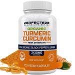 High Strength Organic Turmeric Curcumin with Black Pepper