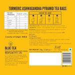 Blue Tea: Turmeric & Ashwagandha Herbal Tea Bags