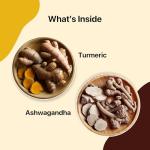 Blue Tea: Turmeric & Ashwagandha Herbal Tea Bags