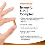 High Strength Turmeric Complex with Ginger & Black Pepper