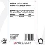 Turmeric Curcumin Capsules with Ginger & Vitamin D3