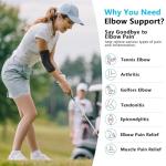 Elbow Support Brace for Tendonitis and Joint Pain