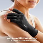 Fingerless Compression Gloves for Arthritis Relief