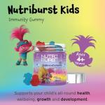 Nutriburst Kids Immune Support Gummies - Blueberry Flavor