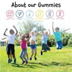 Nutriburst Kids Immune Support Gummies - Blueberry Flavor