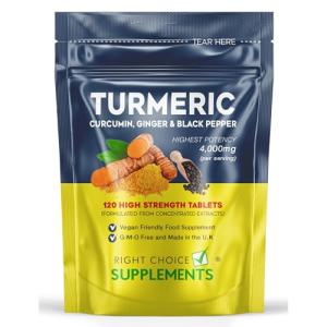 High Strength Turmeric, Ginger & Black Pepper Tablets