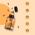 Turmeric & Black Pepper Capsules – 365 Easy Swallow