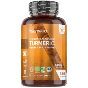 Turmeric & Black Pepper Capsules – 365 Easy Swallow