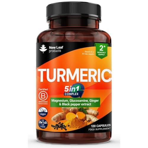 High Strength Turmeric Complex with Ginger & Black Pepper