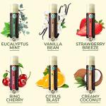 Earth's Daughter Organic Lip Balm 6-Pack - Fruit Flavors